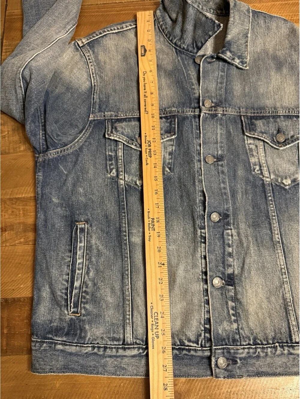 Polo Ralph Lauren Denim & Supply Icon Trucker Jacket Men's XXL Blue Jean Denim